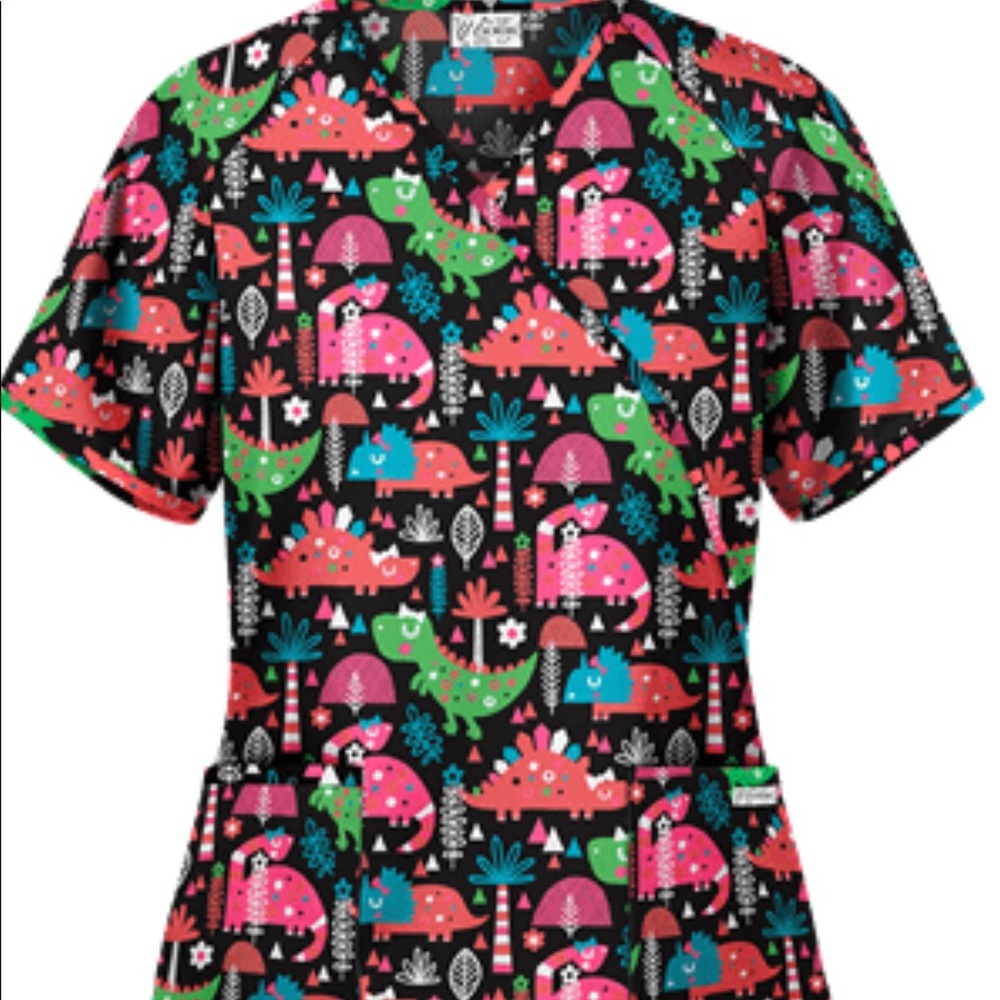 Dinosaur Scrub Top! Last day!
